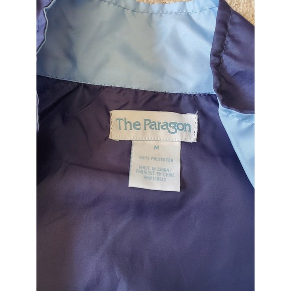 Men's Size M The Paragon Windbreaker Lightweight Jacket Full Zip - Picture 4 of 5